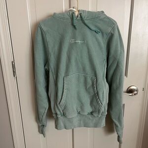 Champion Sage Green Reverse Weave Hoodie